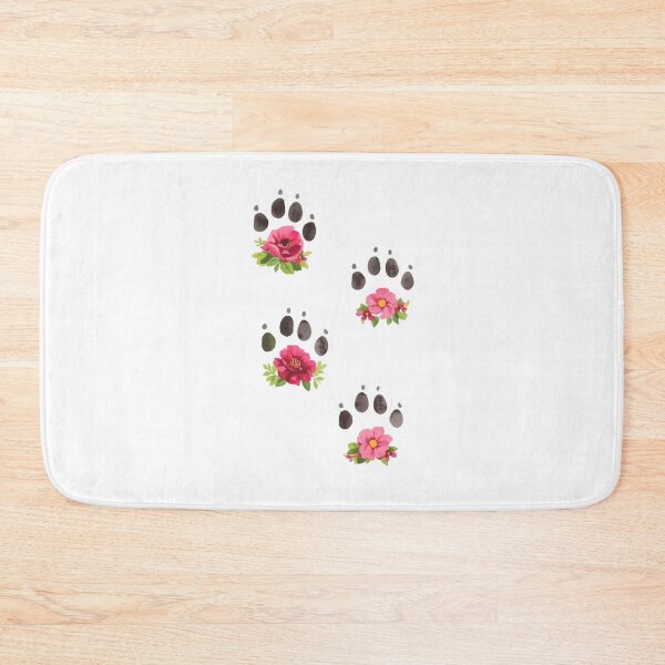 Item preview,  Floral Paw Print  designed and sold by uunaa.