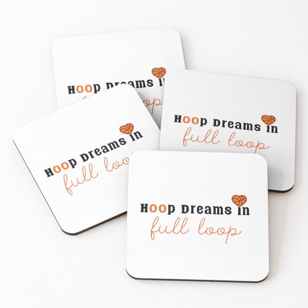 Item preview, Basketball Heart Hoop DreamTypography designed and sold by LoudVictory.