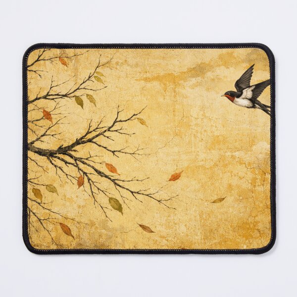 Item preview, Swallows in flight in the autumn light designed and sold by Sigtrix.