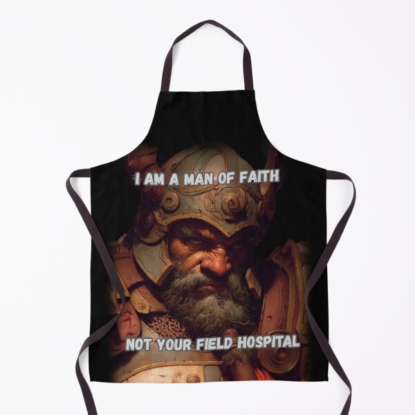 Item preview, Grumpy Dwarf Cleric - Man of Faith, Fantasy Series designed and sold by Mission Ready.