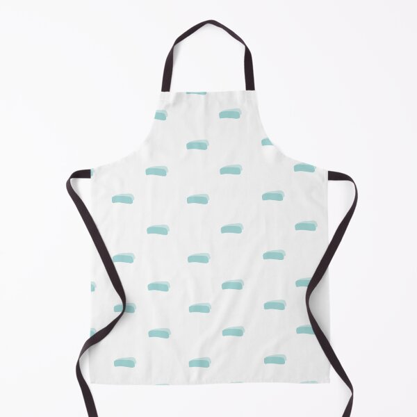 Item preview, Pastel Cyan Minimalist Dashes on White designed and sold by KSimpson838.