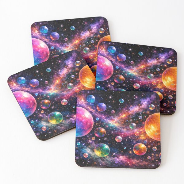 Item preview, Floating Galactic Color Worlds designed and sold by Sigtrix.