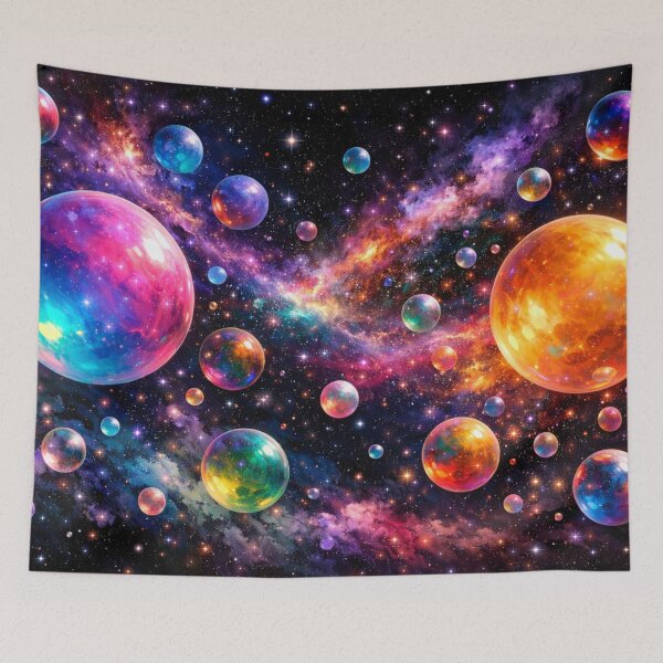 Item preview, Floating Galactic Color Worlds designed and sold by Sigtrix.