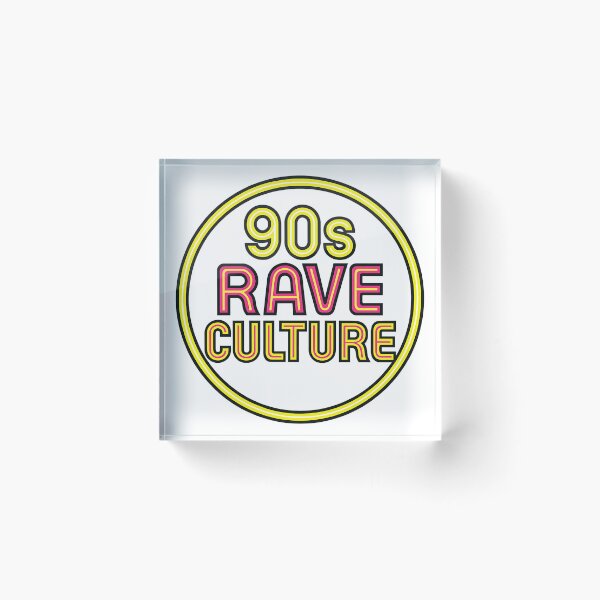 Item preview, 90s Rave Culture – Old School Electronic Music Design designed and sold by |TRSSHOP|.