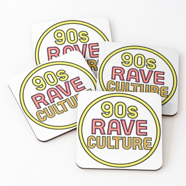 Item preview, 90s Rave Culture – Old School Electronic Music Design designed and sold by |TRSSHOP|.