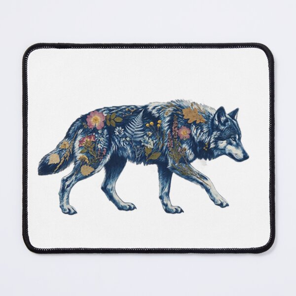 Item preview, Wildflower Wolf designed and sold by marktloewe.