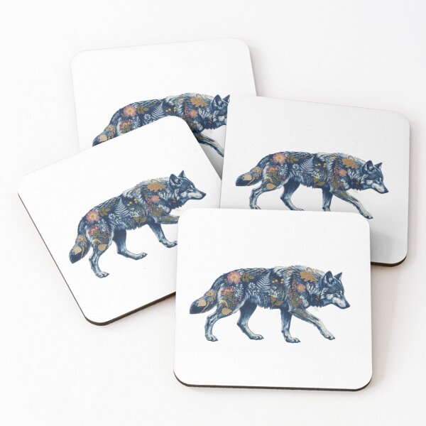 Item preview, Wildflower Wolf designed and sold by marktloewe.