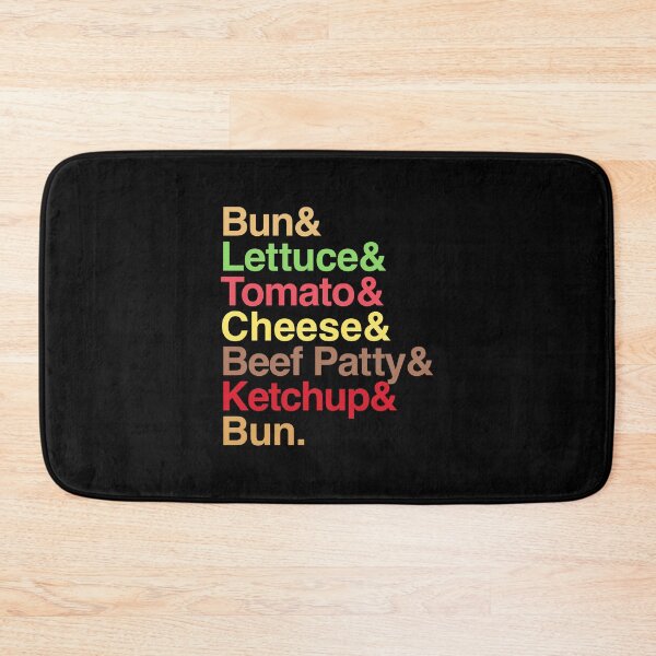 Item preview, Burger Stack Funny Food Typography Humor designed and sold by EthosWear.