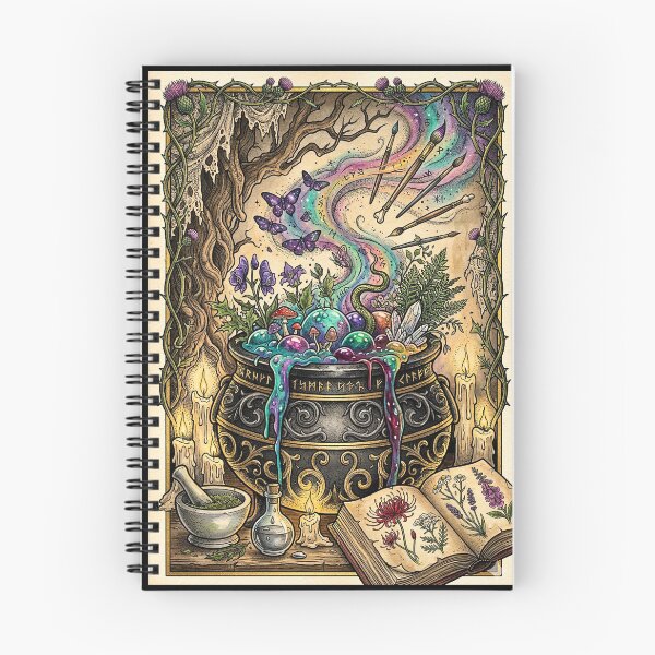Item preview, Pigment Cauldron: Chromatic Sorcery designed and sold by elaemor-art.