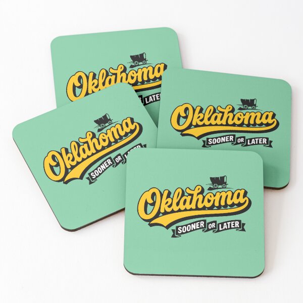Item preview, Retro Oklahoma Vintage 70s Script Sooner or Later Vector Art designed and sold by Cozy-Old-Pub.