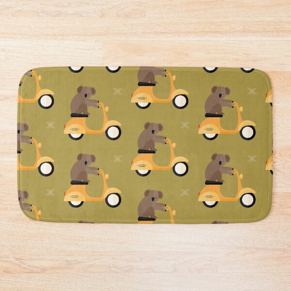 Item preview, Koalas on a scooter on green designed and sold by reneesillus.