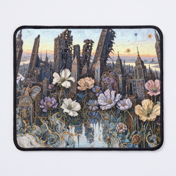Item preview, Floral Resilience in the Urban Ruins designed and sold by M-Y-A-R-T-.