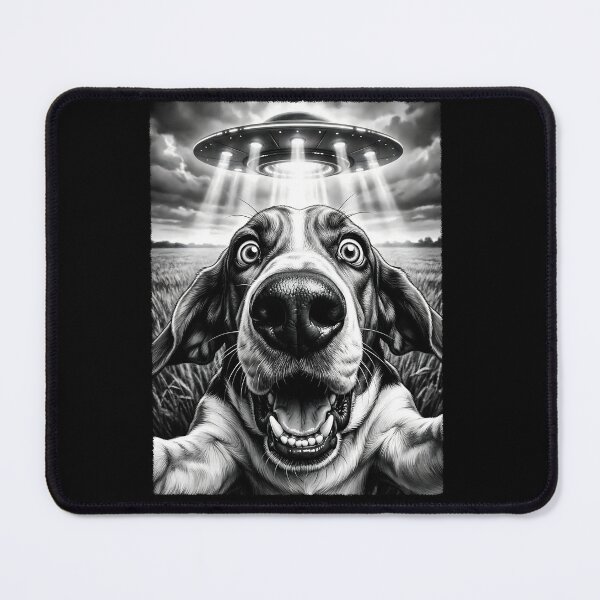 Item preview, Vintage Basset Hound UFO Alien Dog Mom Dad Lover designed and sold by TerryConnells.