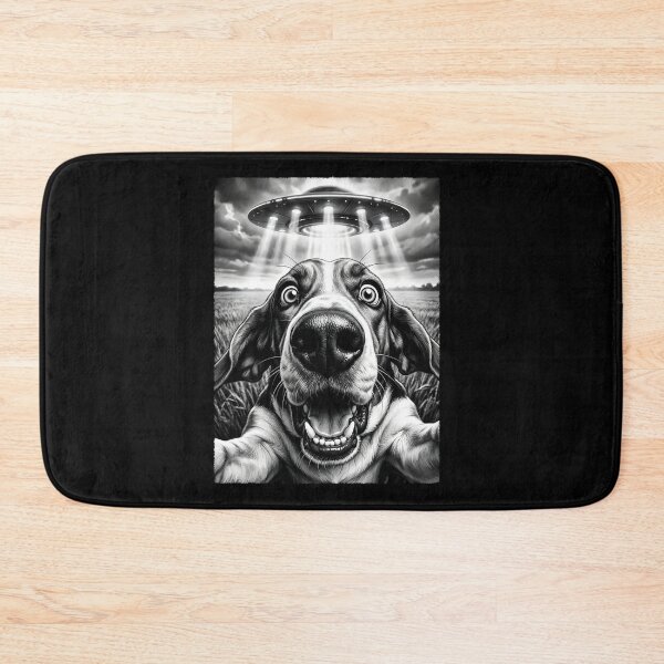Item preview, Vintage Basset Hound UFO Alien Dog Mom Dad Lover designed and sold by TerryConnells.