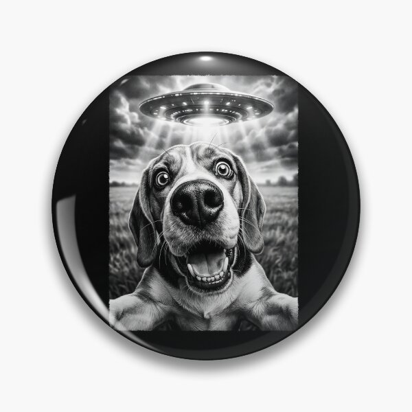 Item preview, Vintage Beagle UFO Alien Dog Mom Dad Lover designed and sold by TerryConnells.
