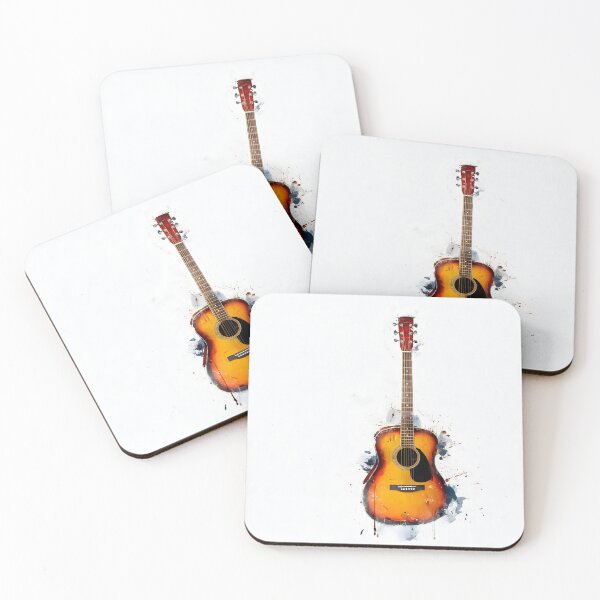 Item preview, acoustic guitar painting artwork designed and sold by gut2000.