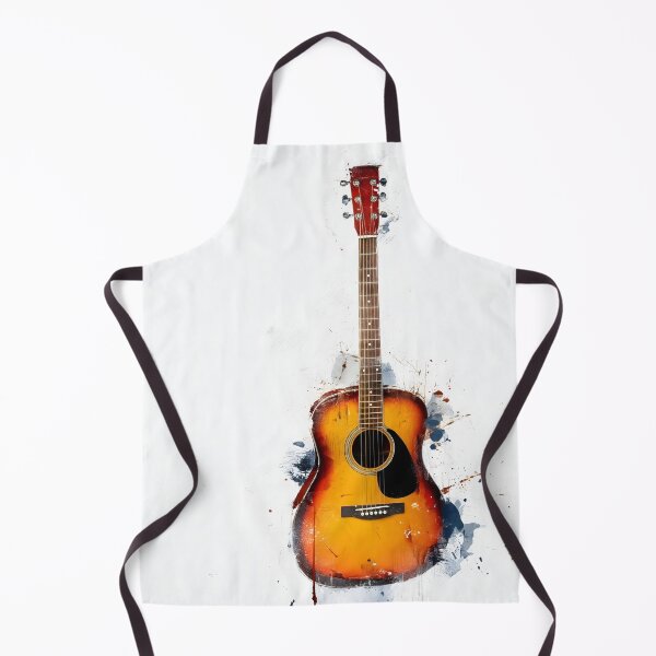 Item preview, acoustic guitar painting artwork designed and sold by gut2000.