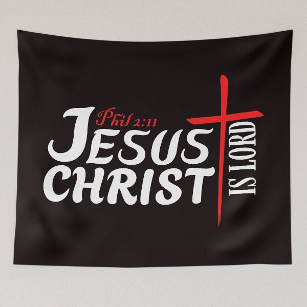 Item preview, Jesus Christ is LORD - Bold Christian Faith & Scripture Declaration designed and sold by RehobothStore.