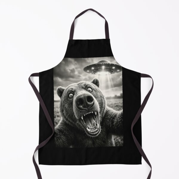 Item preview, Vintage Bear UFO Alien Animal Lover designed and sold by TerryConnells.