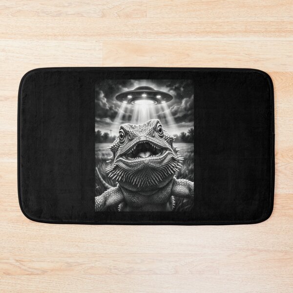 Item preview, Vintage Bearded Dragon UFO Alien Animal Lover designed and sold by TerryConnells.