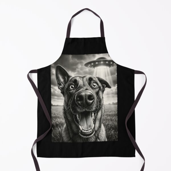 Item preview, Vintage Belgian Malinois UFO Alien Dog Mom Dad Lover designed and sold by TerryConnells.