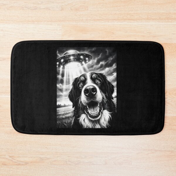 Item preview, Vintage Bernese Mountain Dog UFO Alien Dog Mom Dad Lover designed and sold by TerryConnells.