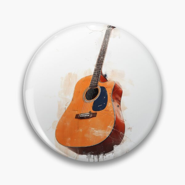 Item preview, acoustic guitar painting artwork designed and sold by gut2000.