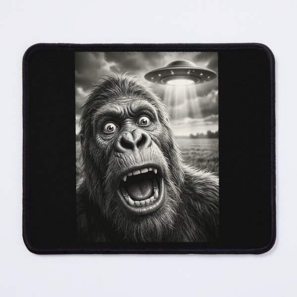 Item preview, Vintage Bigfoot UFO Alien Animal Lover designed and sold by TerryConnells.