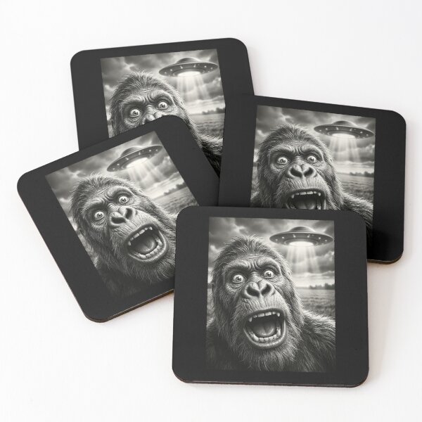 Item preview, Vintage Bigfoot UFO Alien Animal Lover designed and sold by TerryConnells.