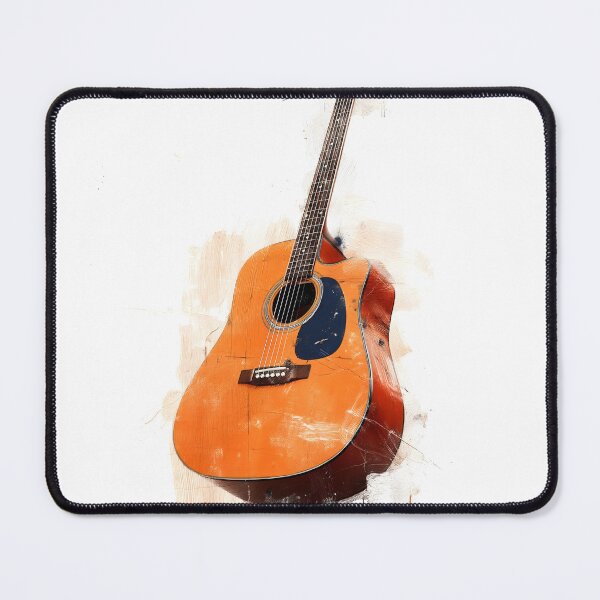 Item preview, acoustic guitar painting artwork designed and sold by gut2000.