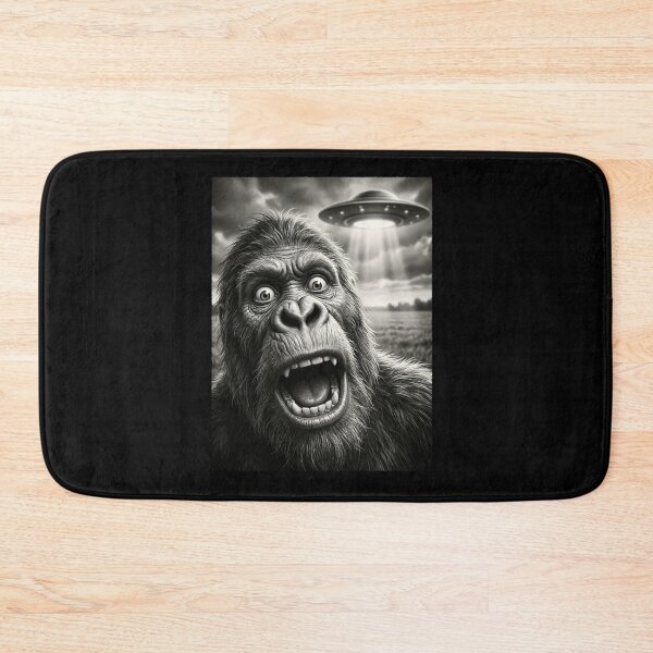 Item preview, Vintage Bigfoot UFO Alien Animal Lover designed and sold by TerryConnells.