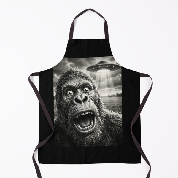 Item preview, Vintage Bigfoot UFO Alien Animal Lover designed and sold by TerryConnells.