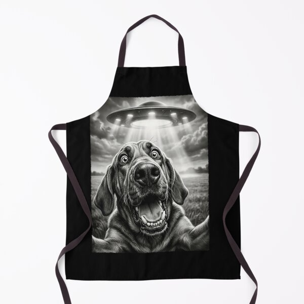 Artikelvorschau, Vintage Bloodhound UFO Alien Hund Mama Papa Liebhaber entworfen und verkauft von TerryConnells.