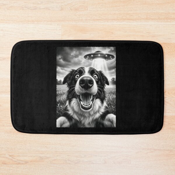 Item preview, Vintage Border Collie UFO Alien Dog Mom Dad Lover designed and sold by TerryConnells.