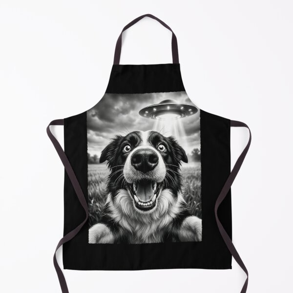 Item preview, Vintage Border Collie UFO Alien Dog Mom Dad Lover designed and sold by TerryConnells.