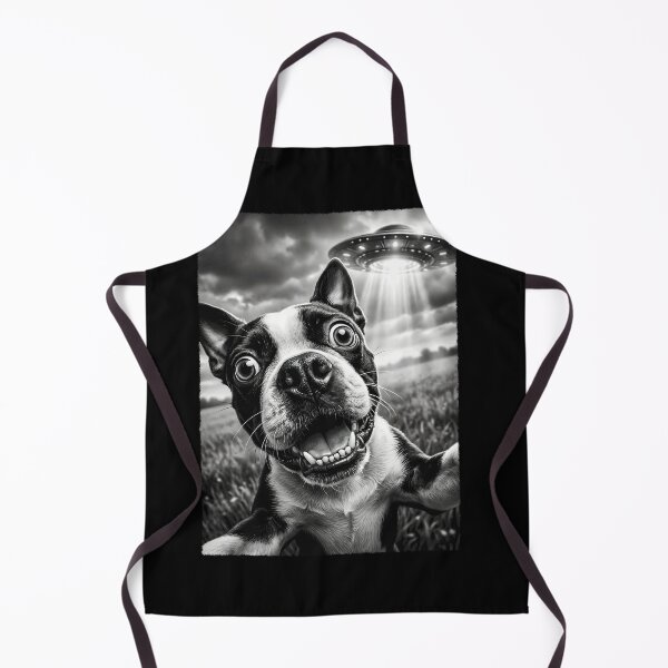 Item preview, Vintage Boston Terrier UFO Alien Dog Mom Dad Lover designed and sold by TerryConnells.