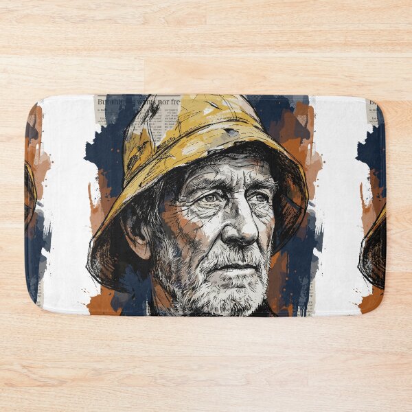 Item preview, Artistic Portrait of an Old Sea Captain designed and sold by TaruHonu.