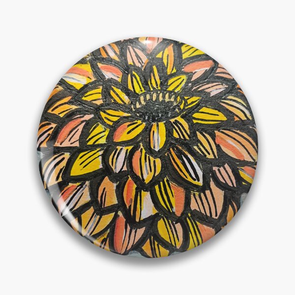 Item preview, Dahlia  designed and sold by Rebecca Lyon Art .