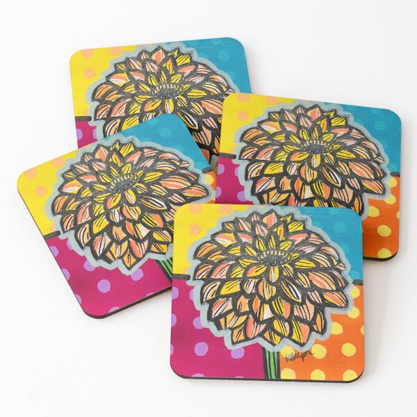 Item preview, Dahlia  designed and sold by Rebecca Lyon Art .