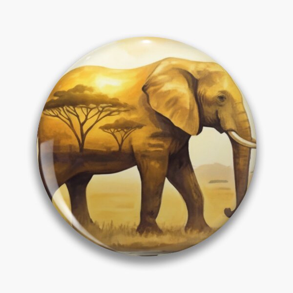 Item preview, Elephant double exposure designed and sold by KriegerTJ.