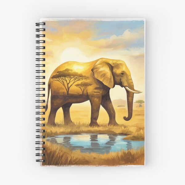 Item preview, Elephant double exposure designed and sold by KriegerTJ.