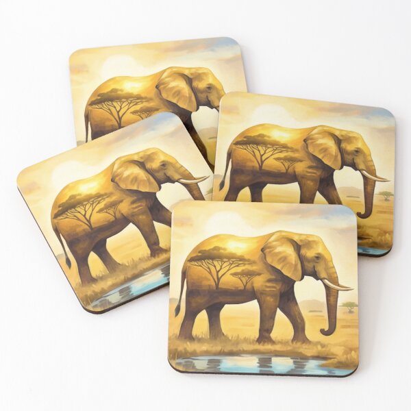 Item preview, Elephant double exposure designed and sold by KriegerTJ.