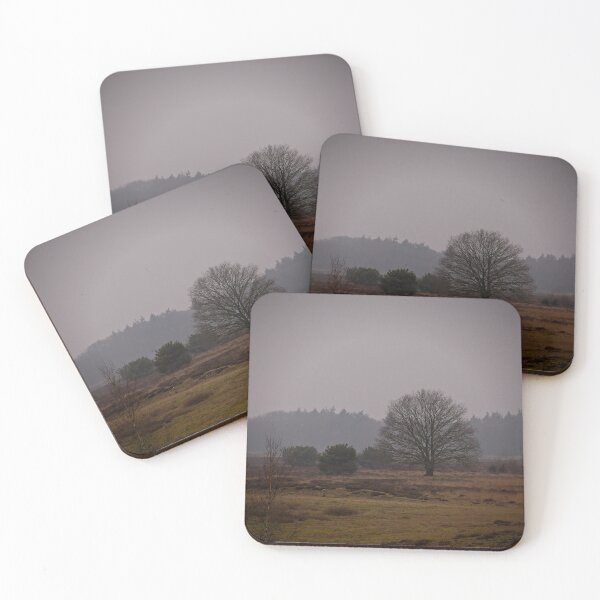 Item preview, Solitary Oak in the Misty Morning Mist designed and sold by ShotsbyDesiree.