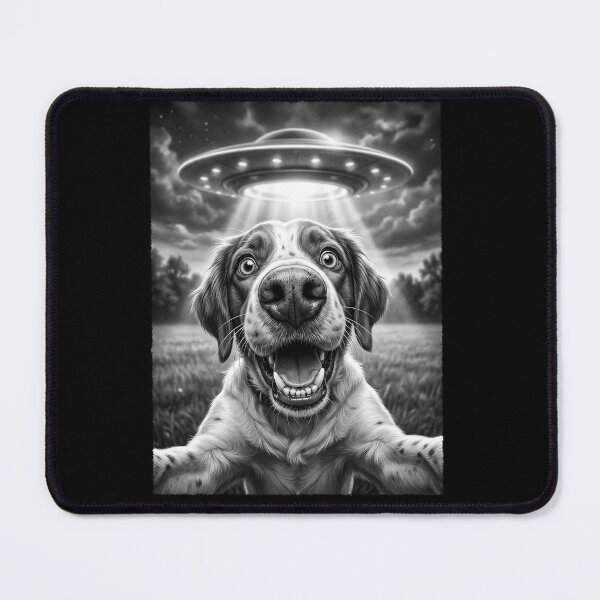Item preview, Vintage Brittany UFO Alien Dog Mom Dad Lover designed and sold by TerryConnells.