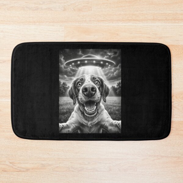Item preview, Vintage Brittany UFO Alien Dog Mom Dad Lover designed and sold by TerryConnells.