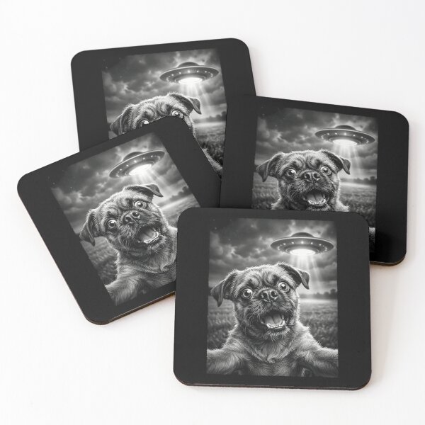 Item preview, Vintage Brussels Griffon UFO Alien Dog Mom Dad Lover designed and sold by TerryConnells.