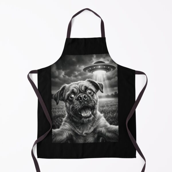 Item preview, Vintage Brussels Griffon UFO Alien Dog Mom Dad Lover designed and sold by TerryConnells.