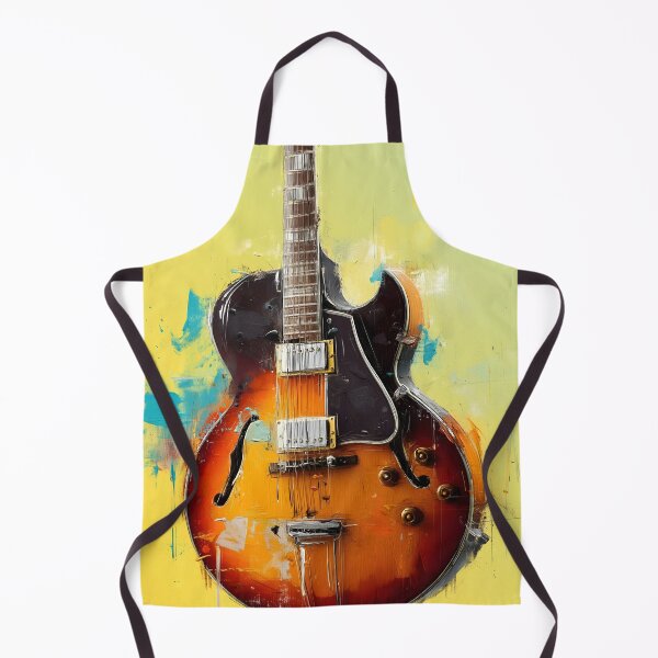 Item preview, Jazz guitar painting artwork designed and sold by gut2000.