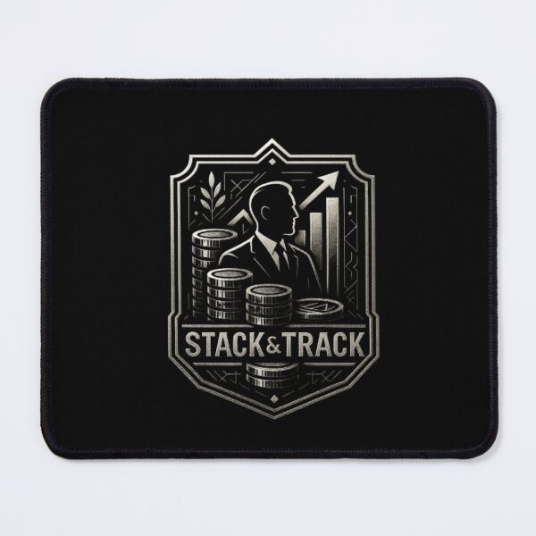 Item preview, Stack & Track Finance Design, Banker Shirt, Investment, Trading, Wealth Building, Money Management, Financial Planning Design designed and sold by Typologystudios.
