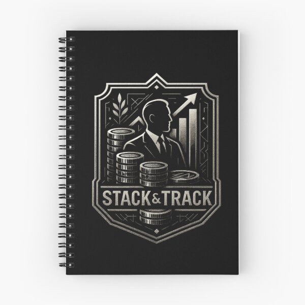 Item preview, Stack & Track Finance Design, Banker Shirt, Investment, Trading, Wealth Building, Money Management, Financial Planning Design designed and sold by Typologystudios.